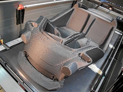 World's first 3D printed car